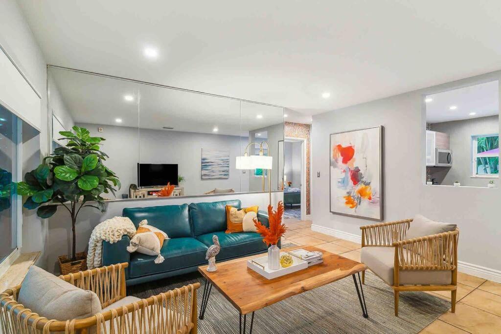 Private Oasis With Pool Near Beaches, Dining & Las Olas Fort Lauderdale Exteriör bild