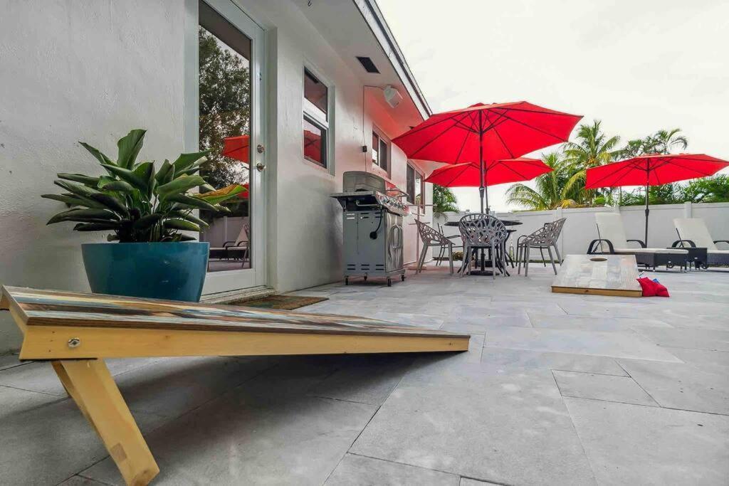 Private Oasis With Pool Near Beaches, Dining & Las Olas Fort Lauderdale Exteriör bild