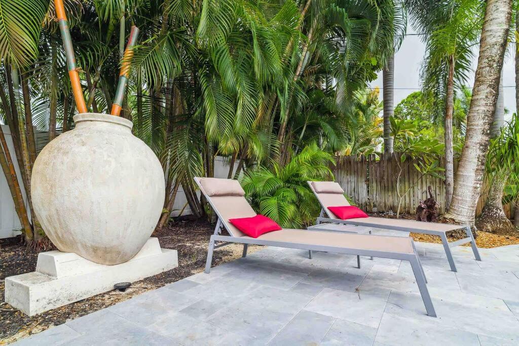 Private Oasis With Pool Near Beaches, Dining & Las Olas Fort Lauderdale Exteriör bild