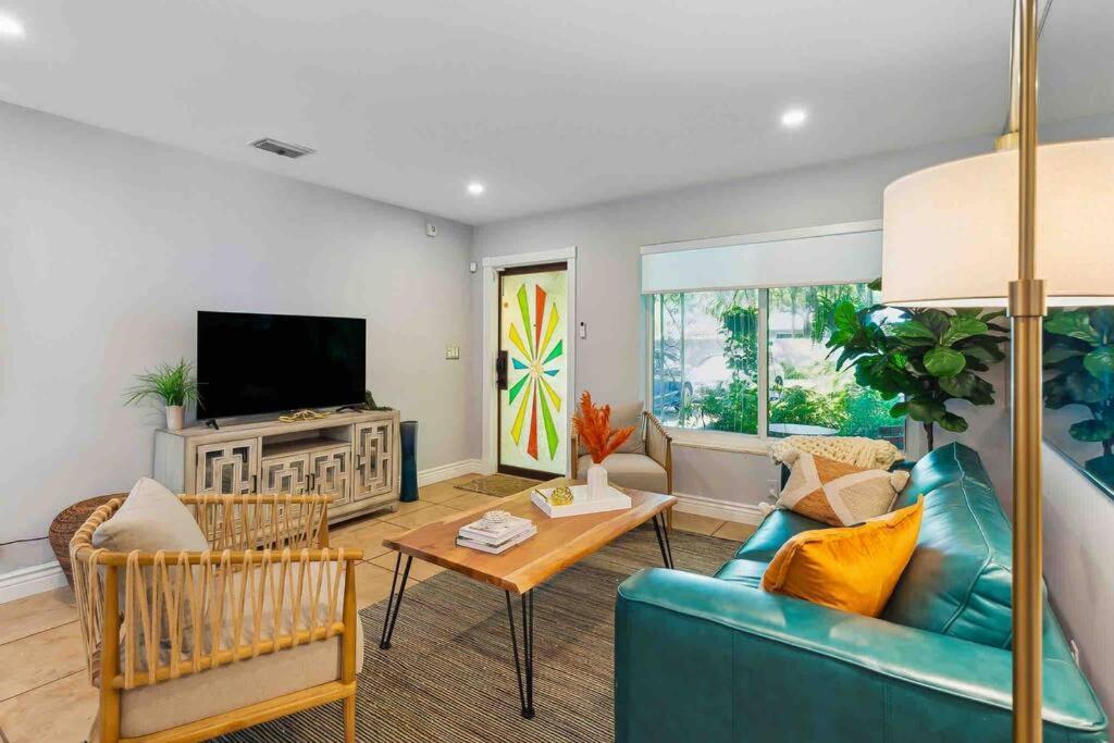 Private Oasis With Pool Near Beaches, Dining & Las Olas Fort Lauderdale Exteriör bild